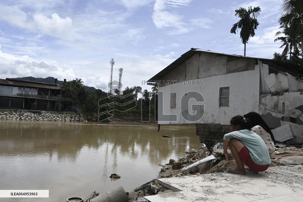 Flash floods in Indonesia