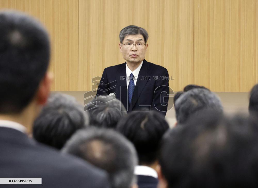 Japan police chief in Fukushima