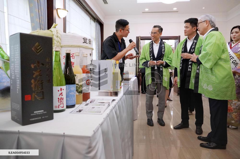 Japanese sake promotion in Cambodia
