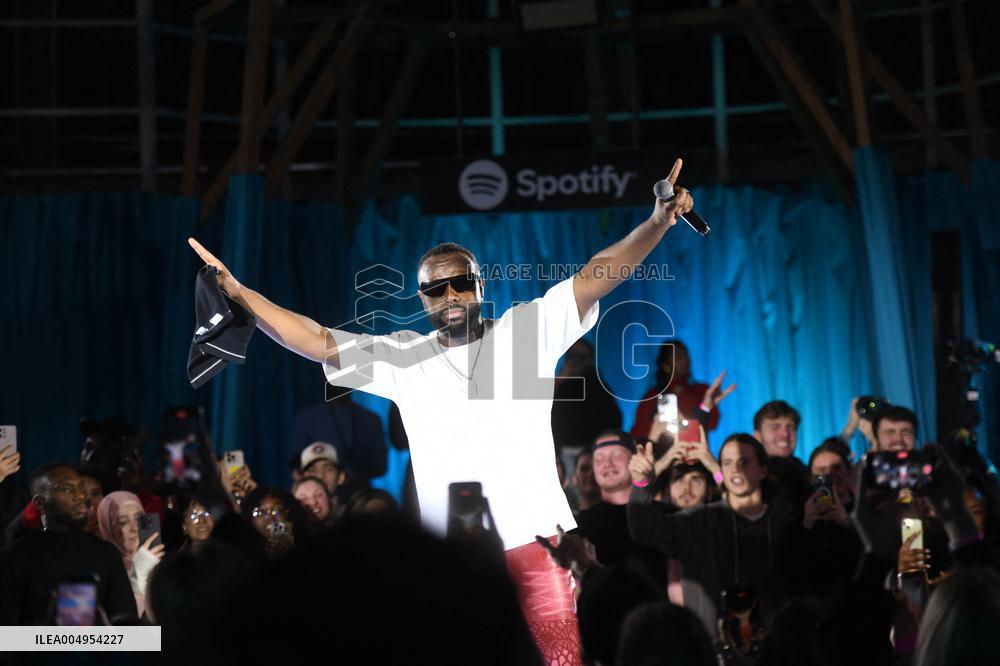 Gims At Spotify Celebration Concert - Paris