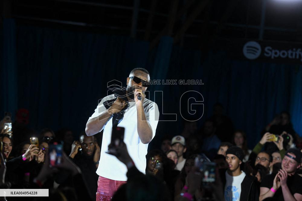 Gims At Spotify Celebration Concert - Paris