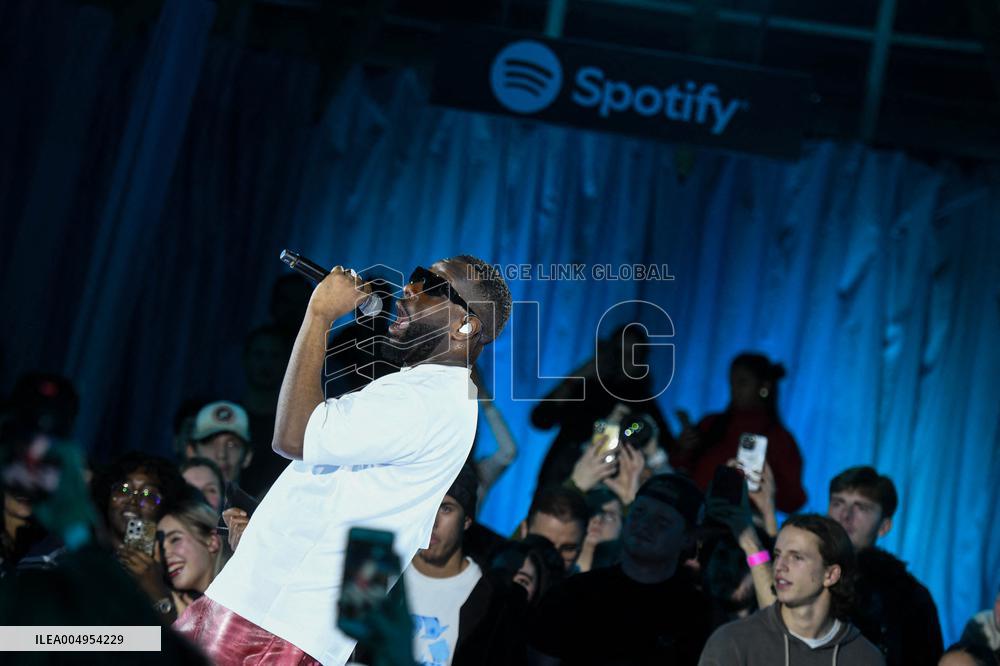 Gims At Spotify Celebration Concert - Paris