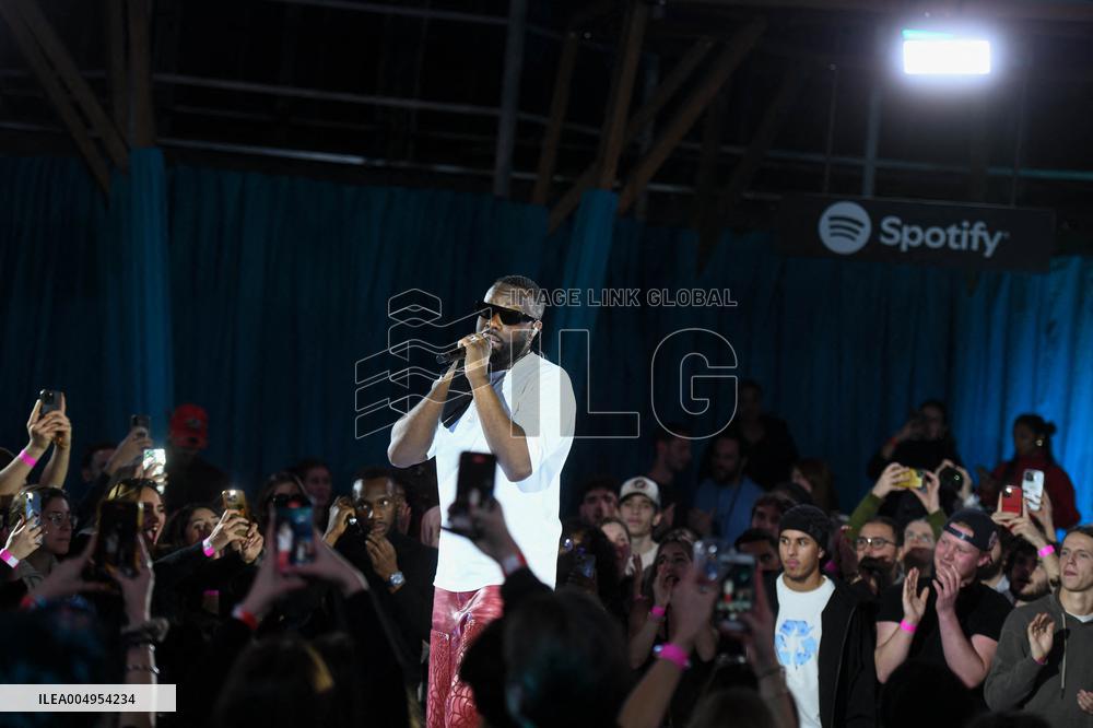 Gims At Spotify Celebration Concert - Paris