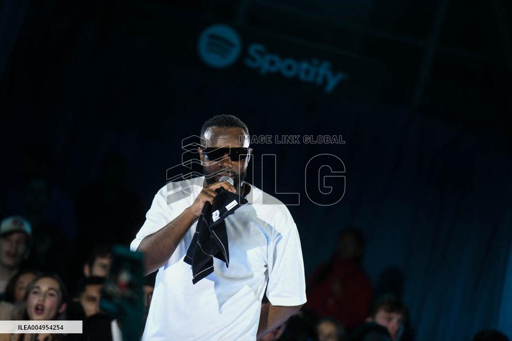 Gims At Spotify Celebration Concert - Paris