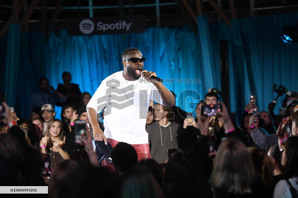 Gims At Spotify Celebration Concert - Paris