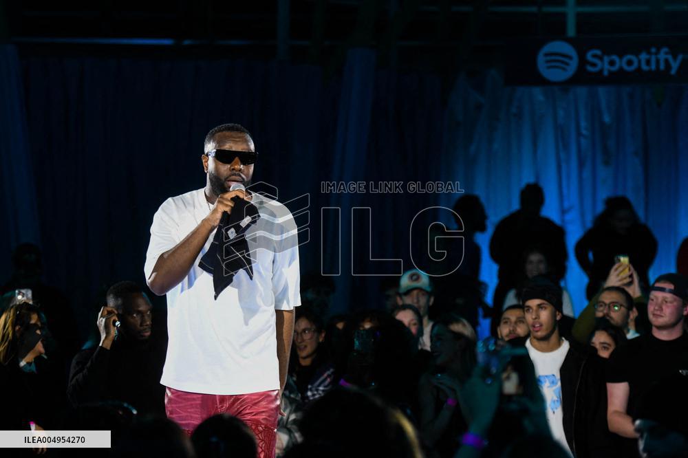 Gims At Spotify Celebration Concert - Paris