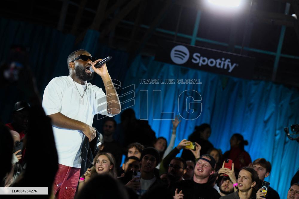 Gims At Spotify Celebration Concert - Paris