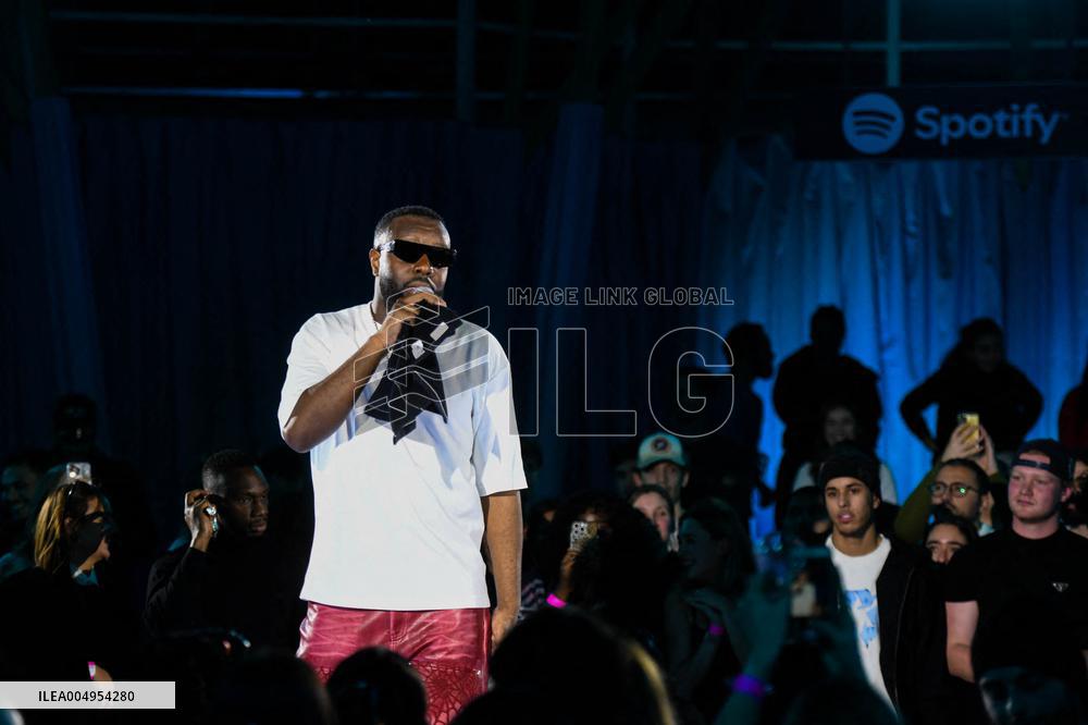 Gims At Spotify Celebration Concert - Paris