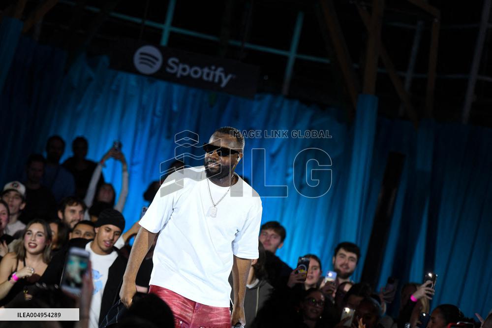 Gims At Spotify Celebration Concert - Paris