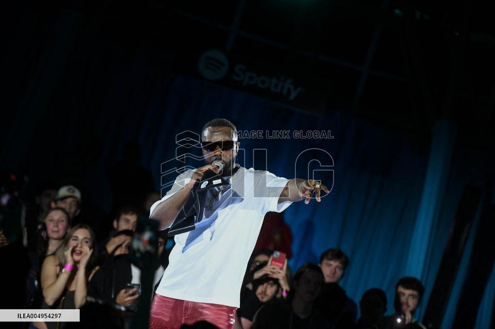 Gims At Spotify Celebration Concert - Paris