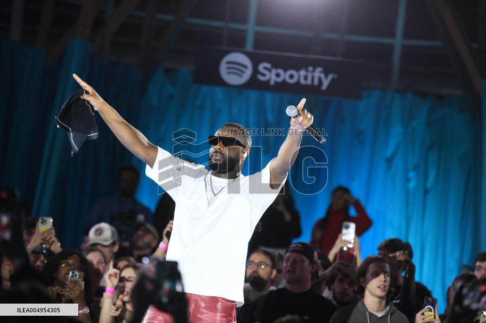 Gims At Spotify Celebration Concert - Paris