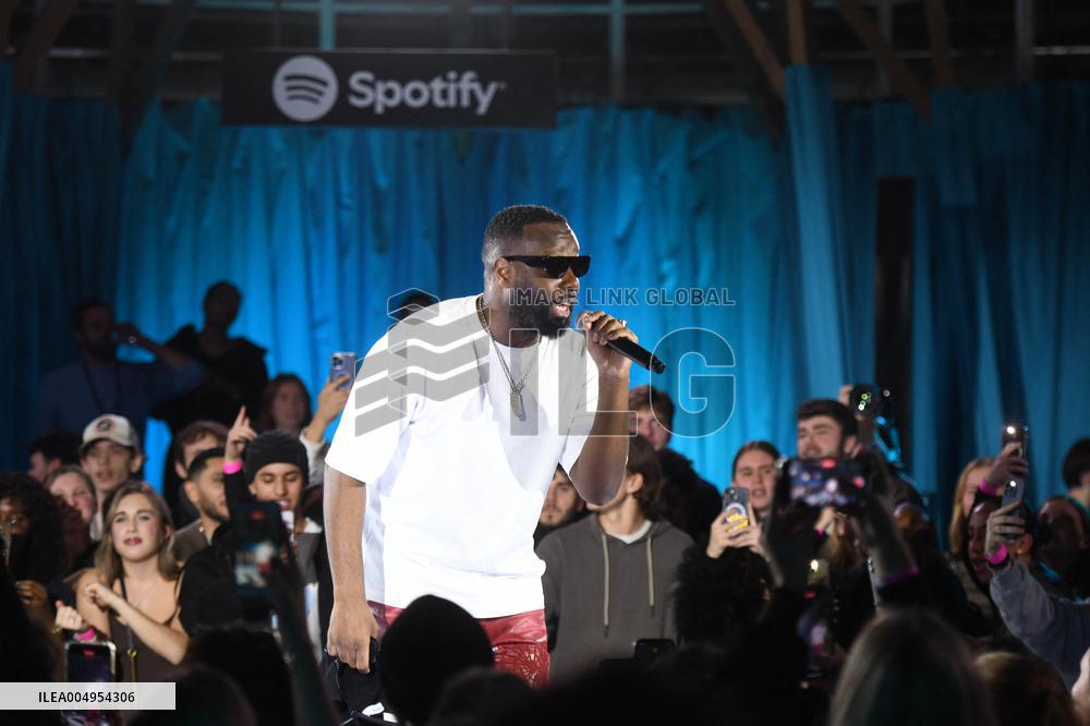 Gims At Spotify Celebration Concert - Paris