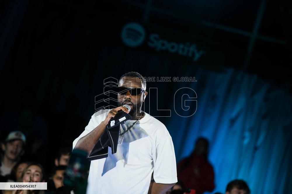 Gims At Spotify Celebration Concert - Paris