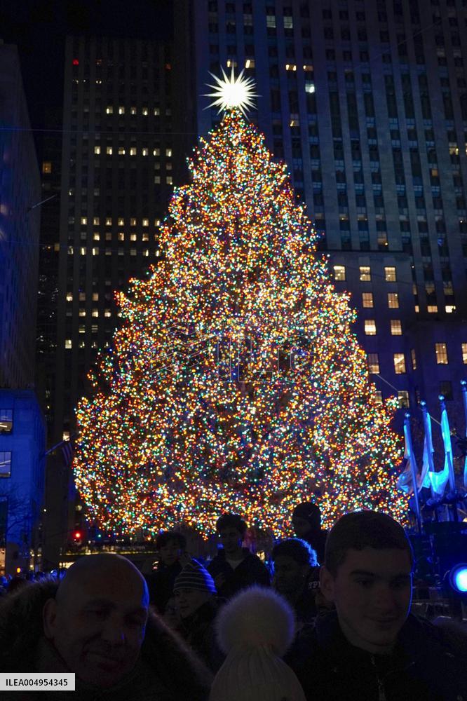 Xmas tree at Rockefeller Center