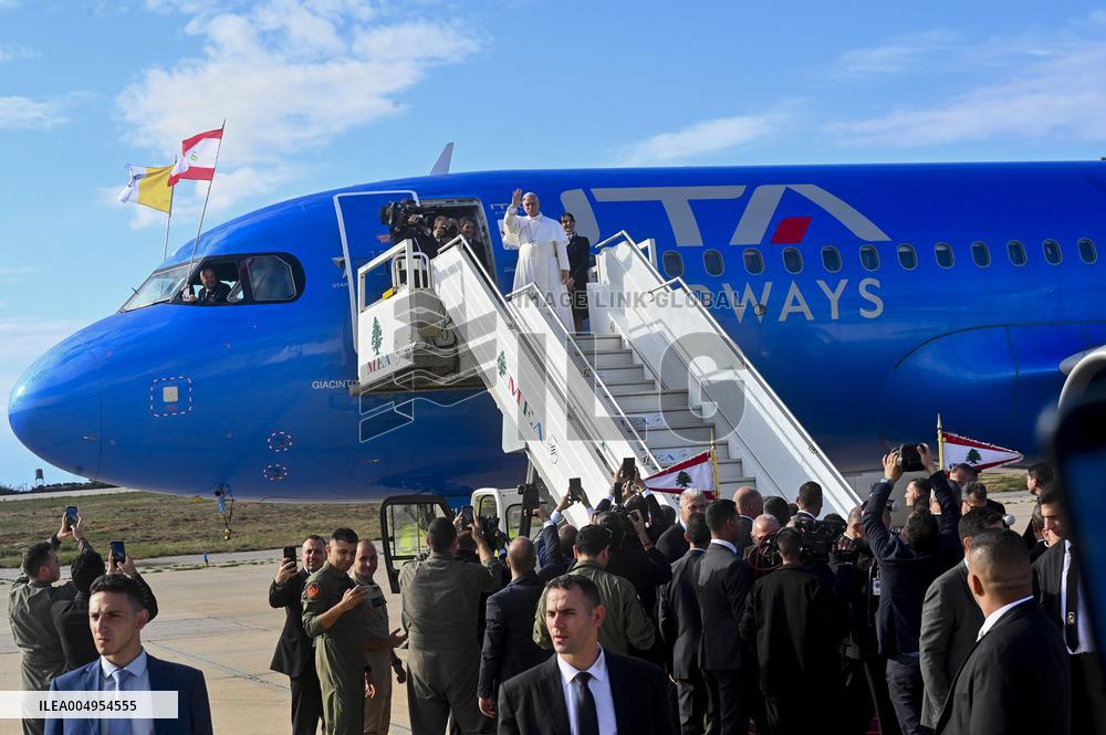 Pope Leo XIV Leaves Lebanon After His Visit - Beirut