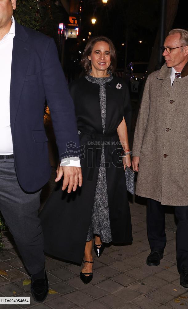 Laurence Debray presents the book of King Juan Carlos with the support of Infanta Elena