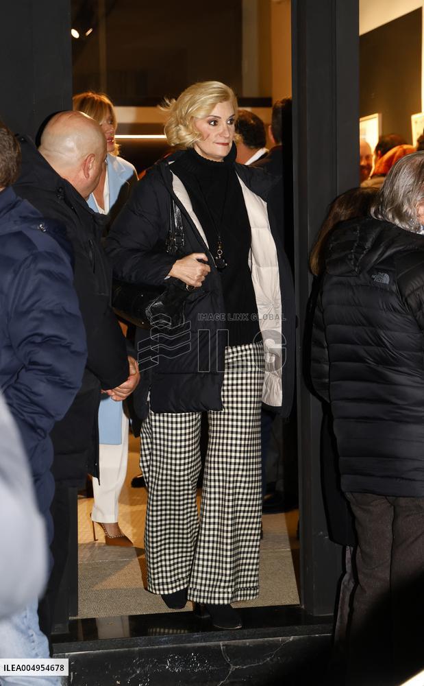 Laurence Debray presents the book of King Juan Carlos with the support of Infanta Elena