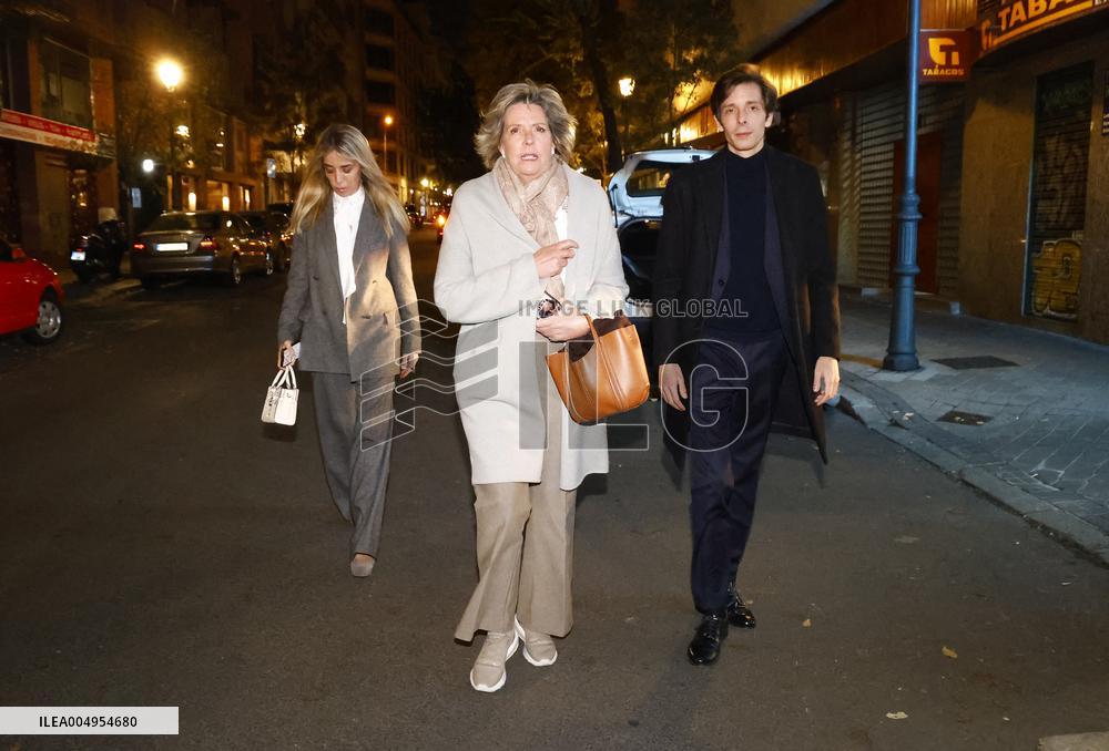 Laurence Debray presents the book of King Juan Carlos with the support of Infanta Elena