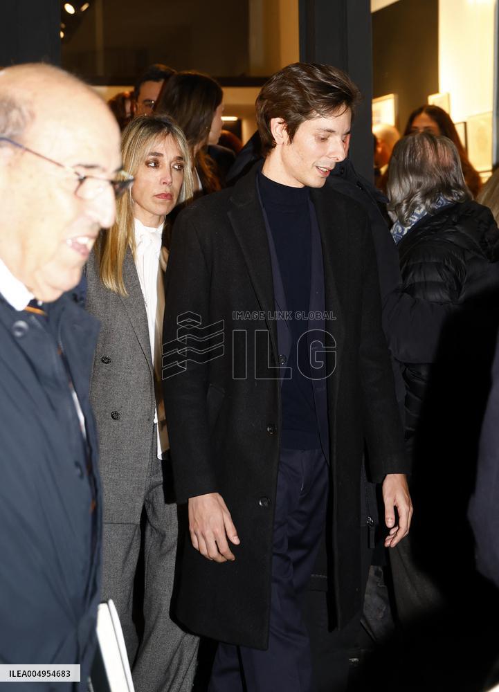 Laurence Debray presents the book of King Juan Carlos with the support of Infanta Elena