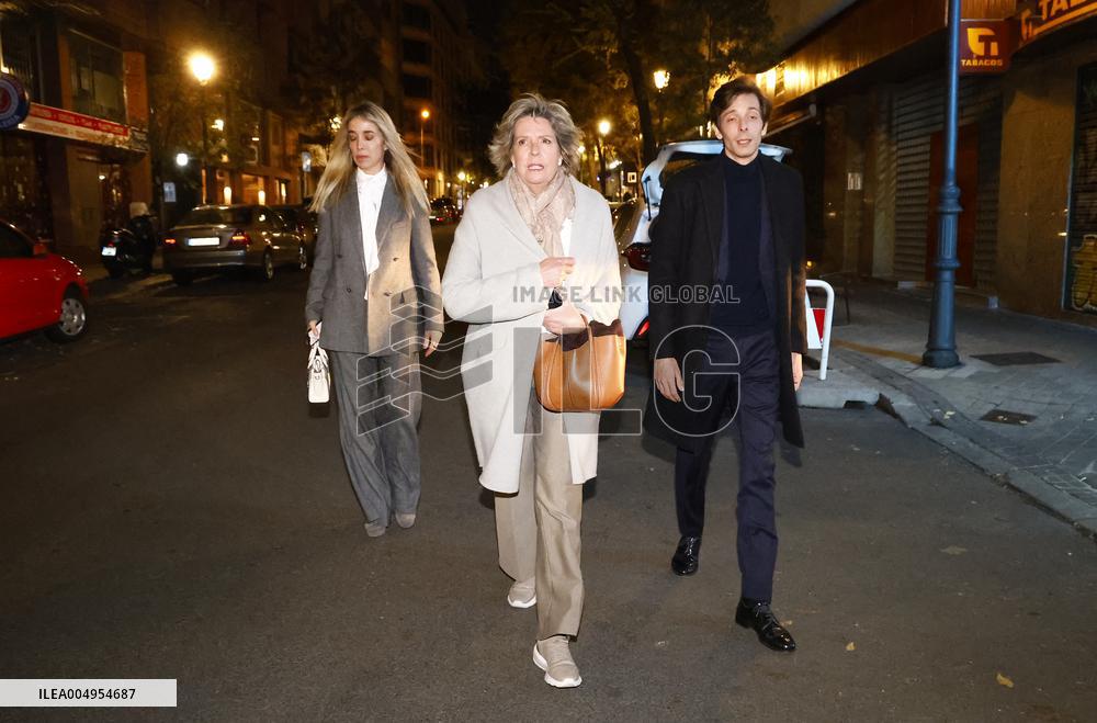 Laurence Debray presents the book of King Juan Carlos with the support of Infanta Elena