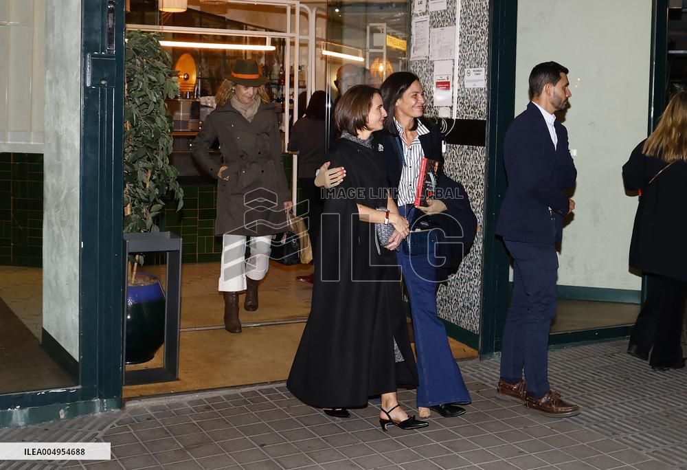 Laurence Debray presents the book of King Juan Carlos with the support of Infanta Elena