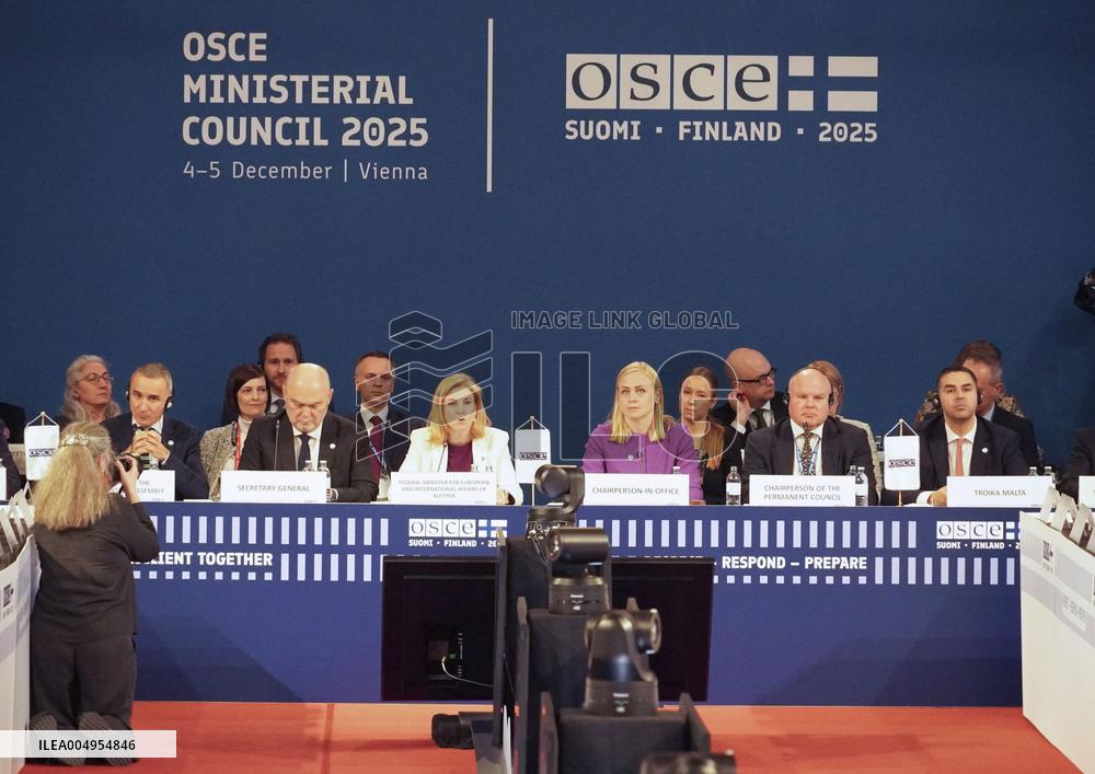 Annual OSCE meeting in Vienna
