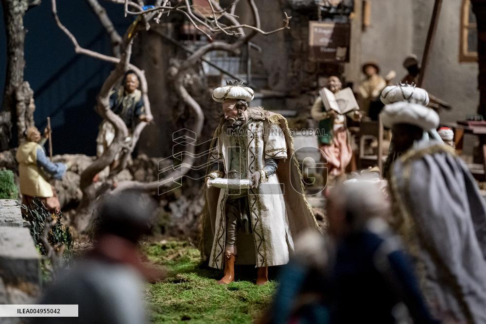 Opening to the public of the Nativity Scene of the Prince at the Royal Palace - Madrid