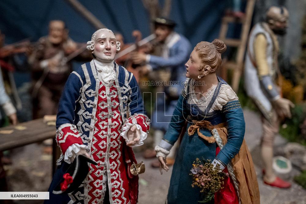 Opening to the public of the Nativity Scene of the Prince at the Royal Palace - Madrid