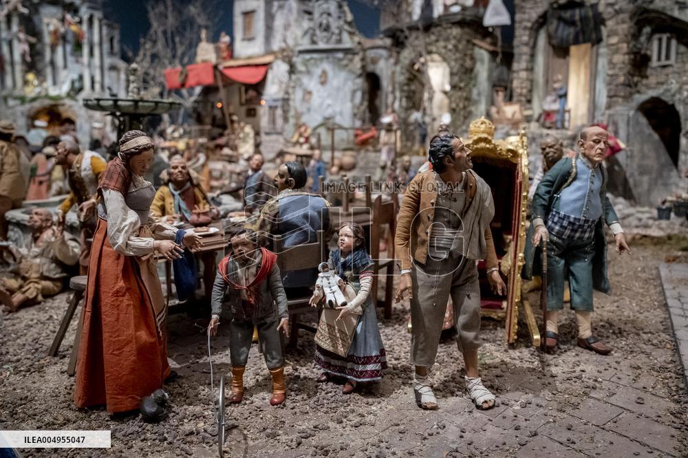 Opening to the public of the Nativity Scene of the Prince at the Royal Palace - Madrid