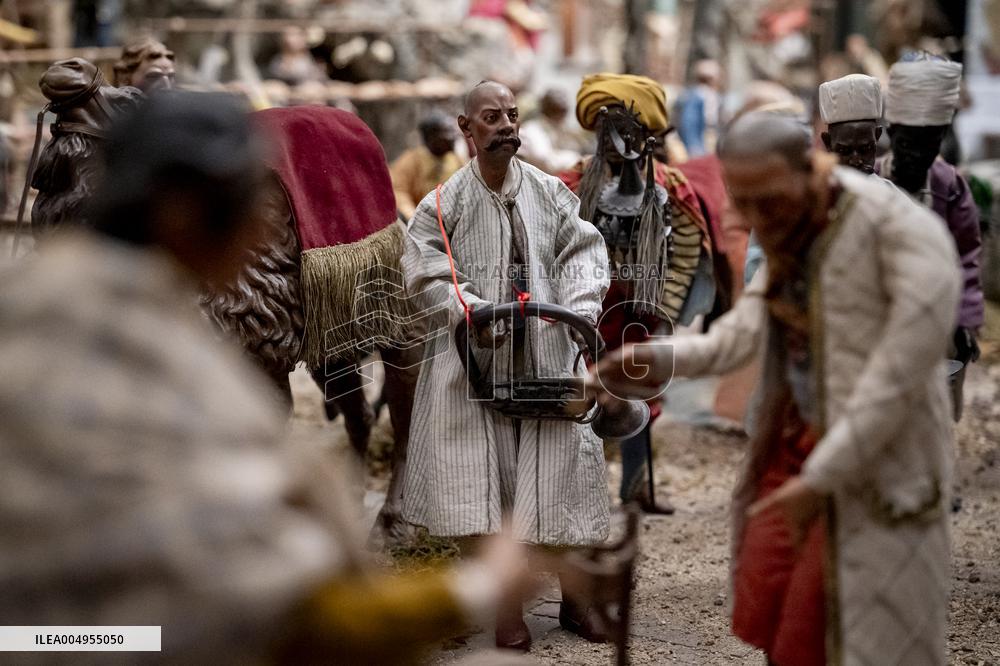 Opening to the public of the Nativity Scene of the Prince at the Royal Palace - Madrid