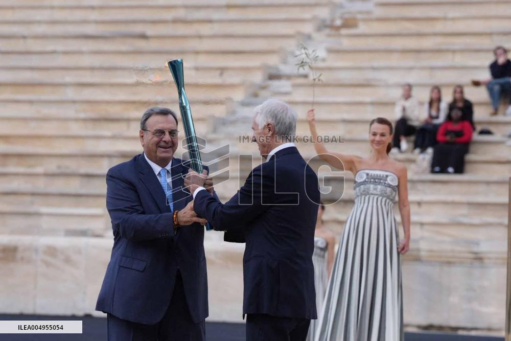 Handover of the Olympic Flame - Athens
