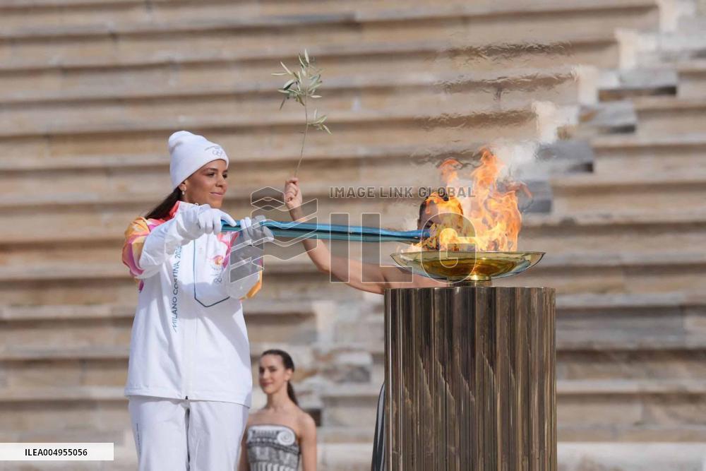Handover of the Olympic Flame - Athens