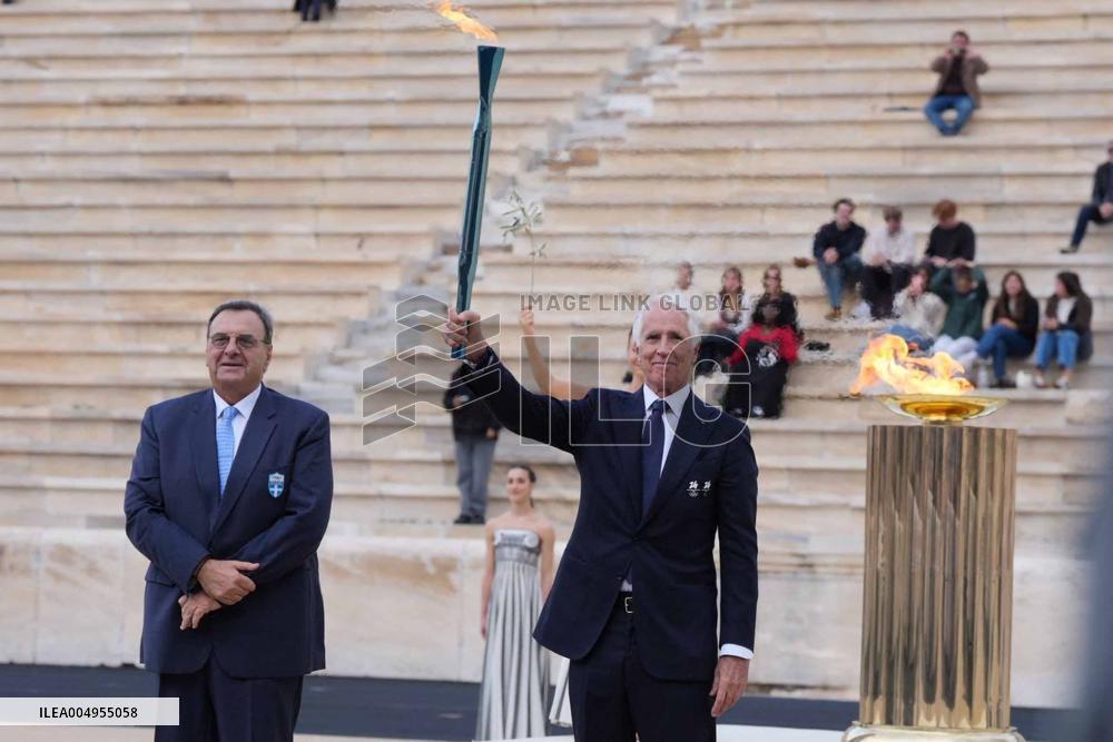 Handover of the Olympic Flame - Athens