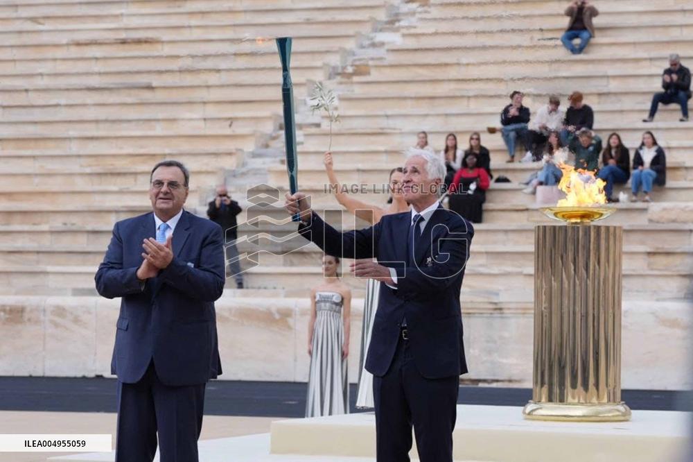 Handover of the Olympic Flame - Athens