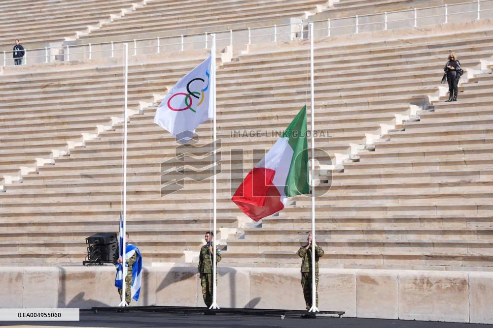 Handover of the Olympic Flame - Athens