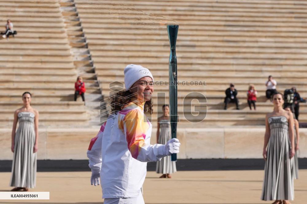 Handover of the Olympic Flame - Athens