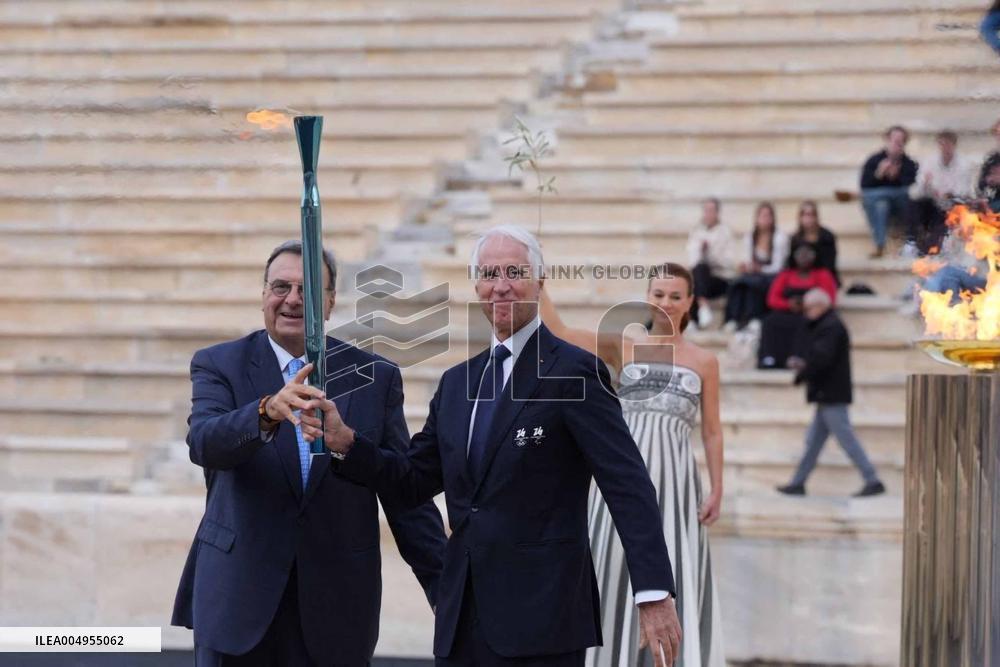 Handover of the Olympic Flame - Athens