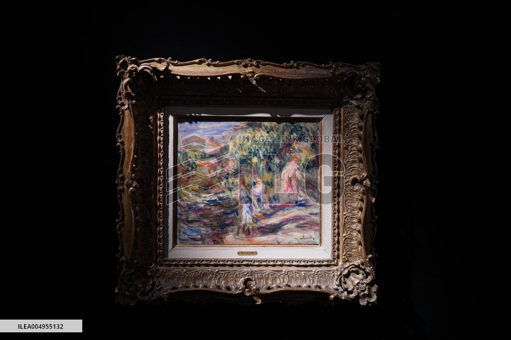 Renoir's Painting ‘La Laveuse’ up For Auction for € 300,000 - Paris