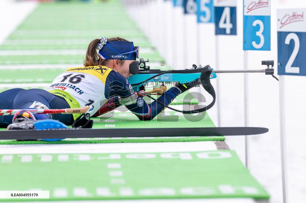 France Finishes Third in The 7.5 Km Sprint At IBU Cup - Austria