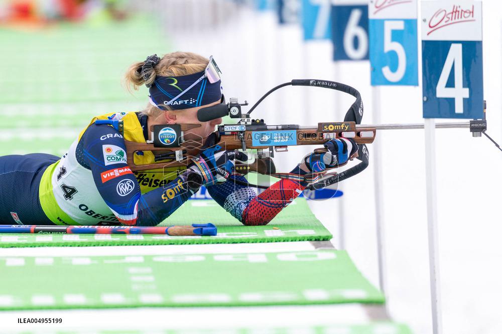 France Finishes Third in The 7.5 Km Sprint At IBU Cup - Austria