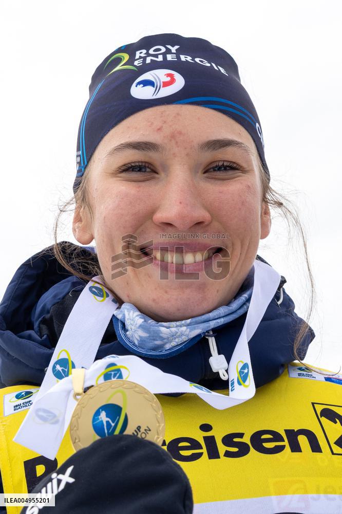 France Finishes Third in The 7.5 Km Sprint At IBU Cup - Austria