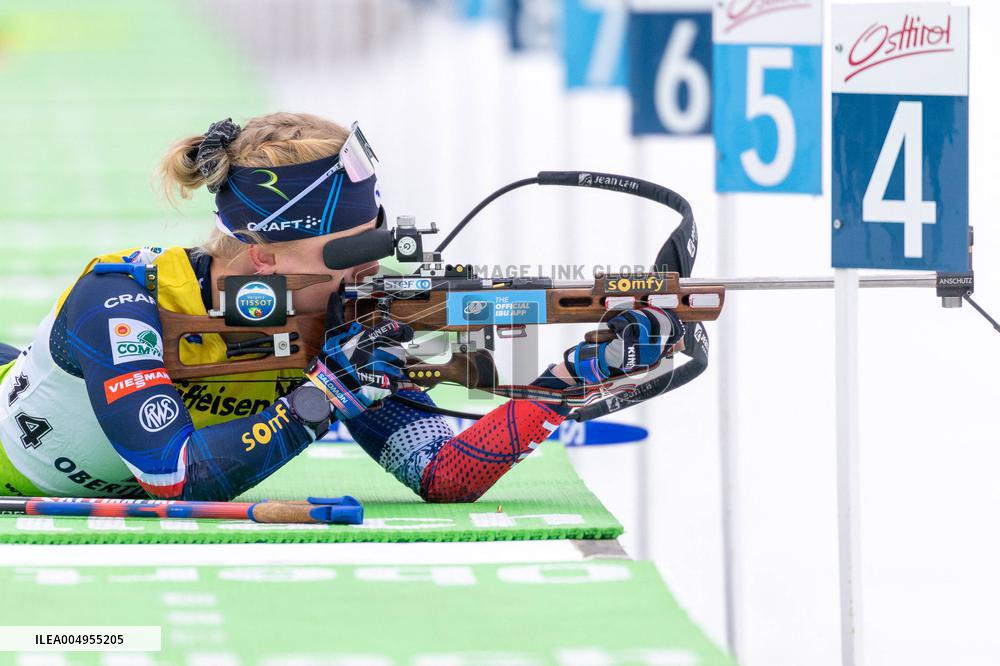 France Finishes Third in The 7.5 Km Sprint At IBU Cup - Austria