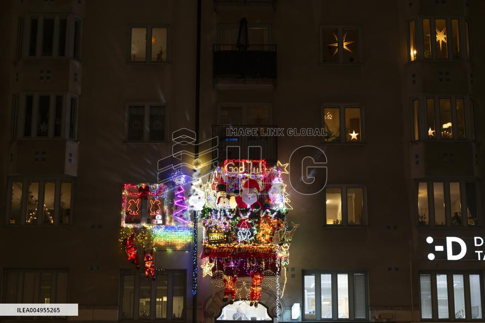 CHRISTMAS LIGHTS STOCKHOLM