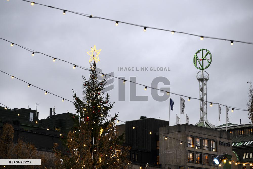 CHRISTMAS LIGHTS STOCKHOLM