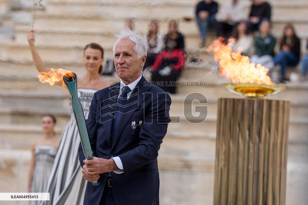 Handover of the Olympic Flame - Athens