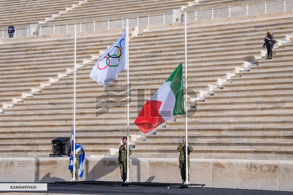 Handover of the Olympic Flame - Athens