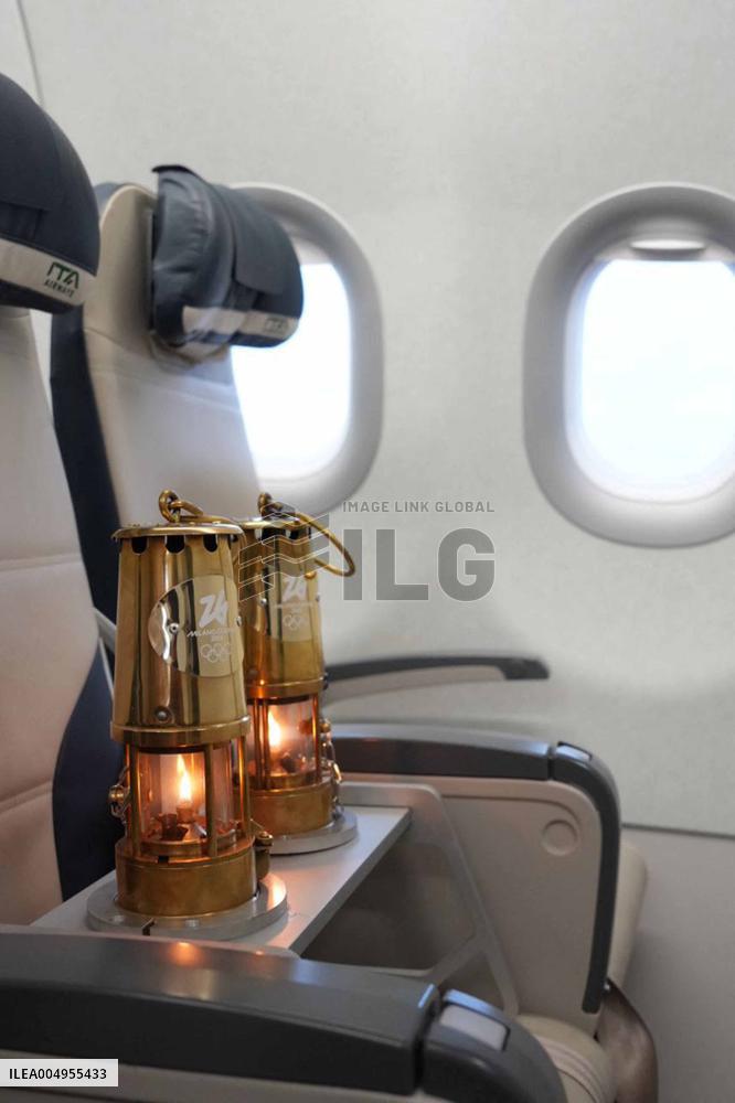 Handover of the Olympic Flame - Athens