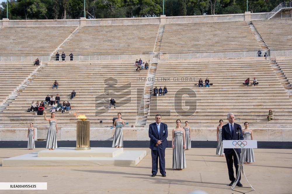 Handover of the Olympic Flame - Athens