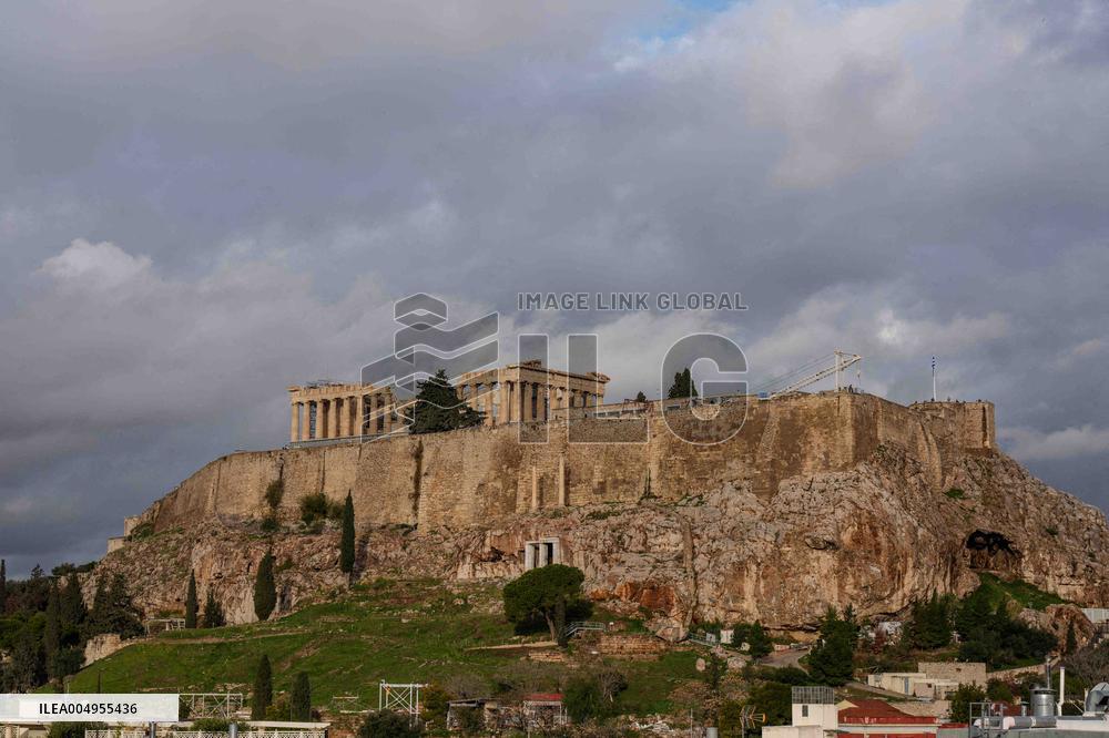 Handover of the Olympic Flame - Athens