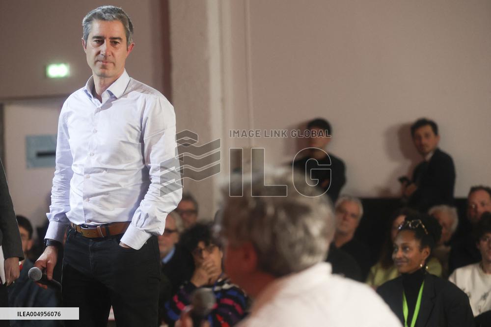 Francois Ruffin Meeting - Paris